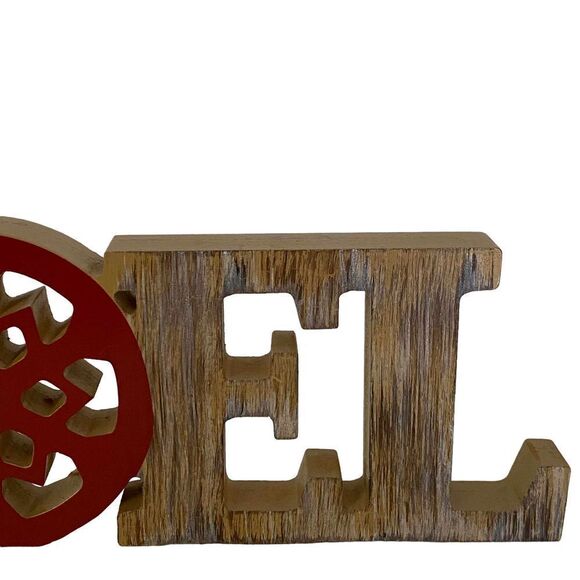 Noel Christmas Freestanding Wooden Farmhouse Decor - Picture 3 of 7